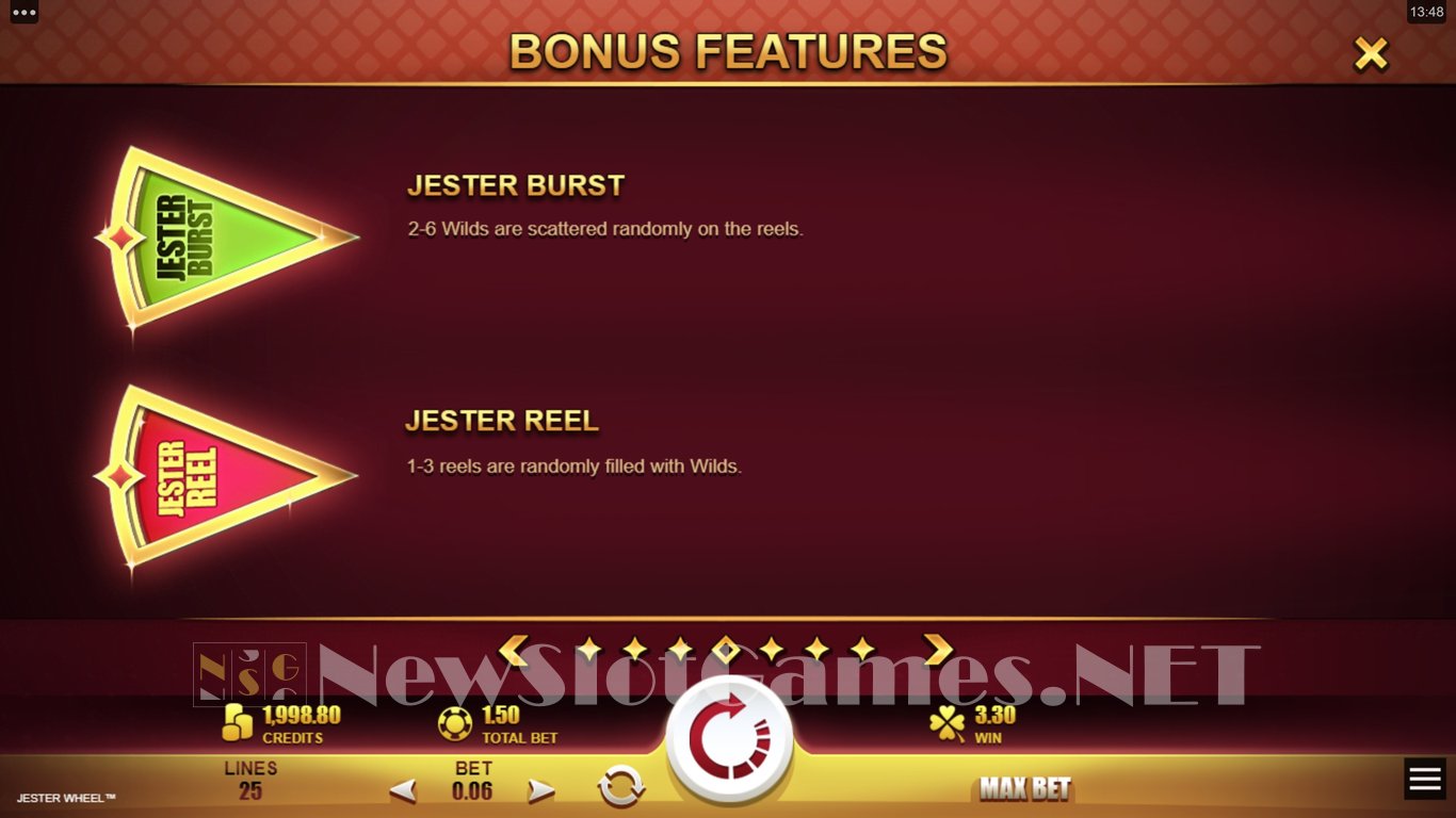 Jester Wheel Slot Slot Image in Demo - pic. 7