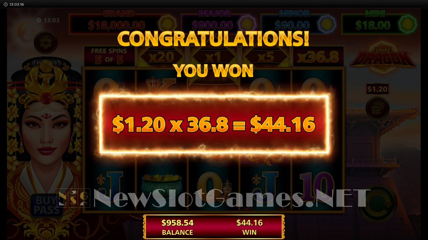 Jewel of the Dragon Red Phoenix Slot Slot Image in Demo - pic. 10