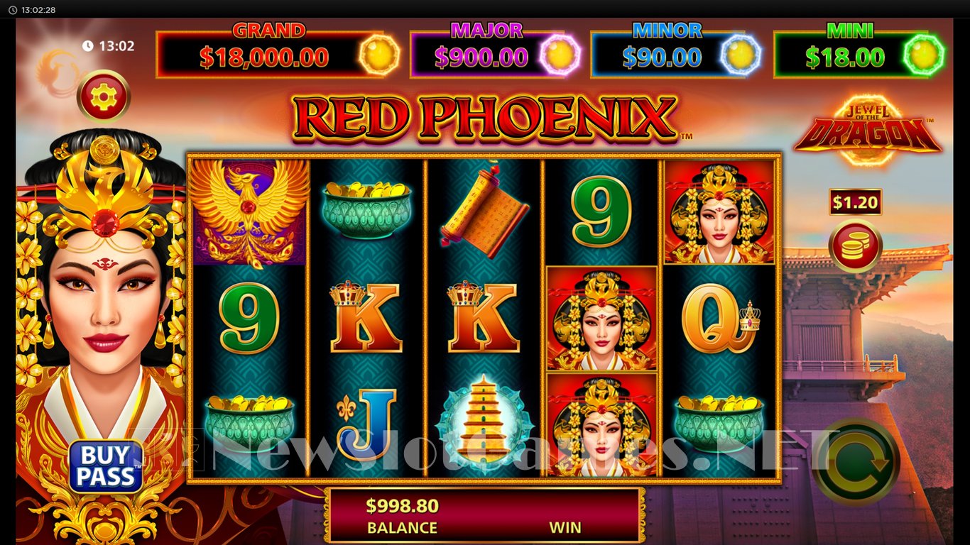 Jewel of the Dragon Red Phoenix Slot Slot Image in Demo - pic. 3