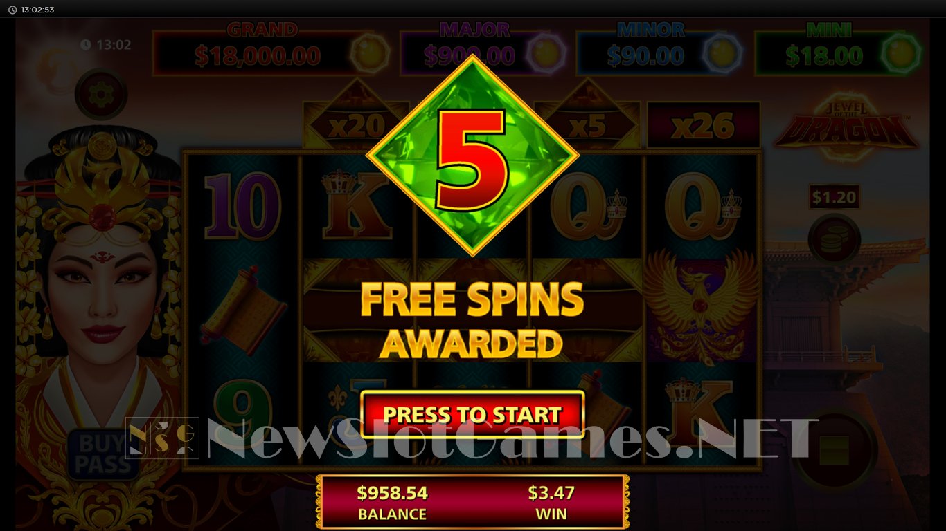 Jewel of the Dragon Red Phoenix Slot Slot Image in Demo - pic. 7