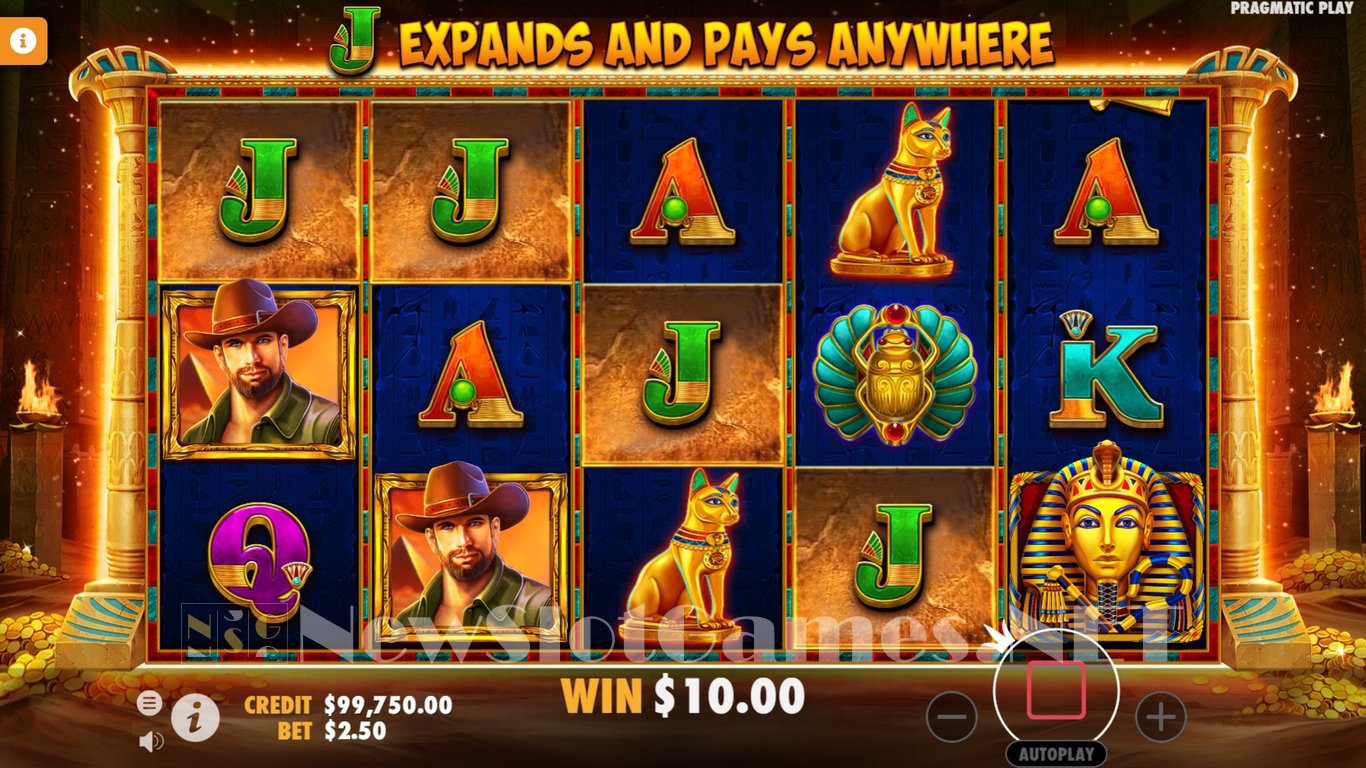 John Hunter and the Book of Tut Respin Slot Slot Image in Demo - pic. 11