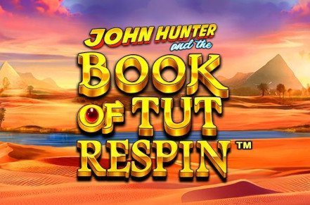 John Hunter and the Book of Tut Respin Slot Logo