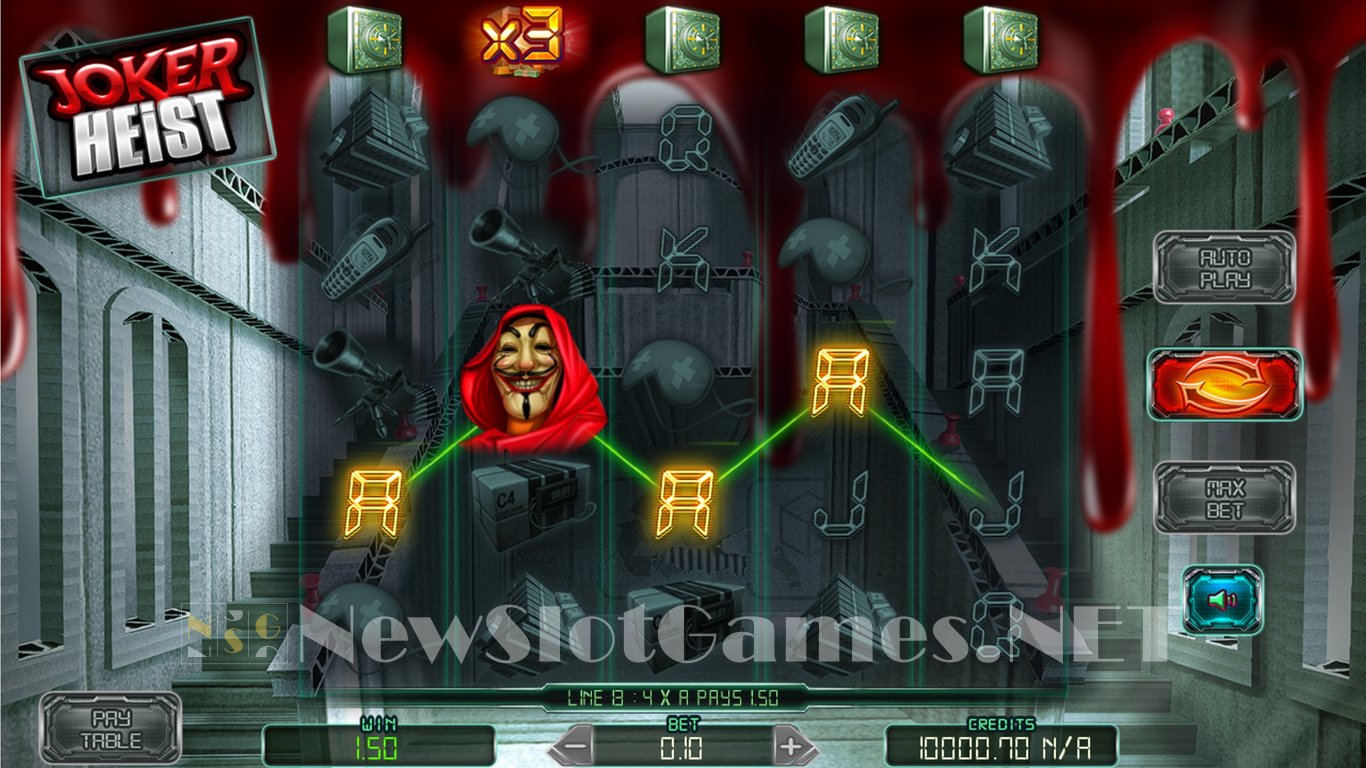 Joker Heist Slot Slot Image in Demo - pic. 8