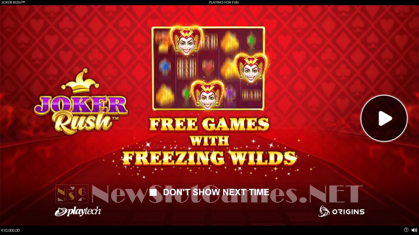 Joker Rush Slot Demo Image