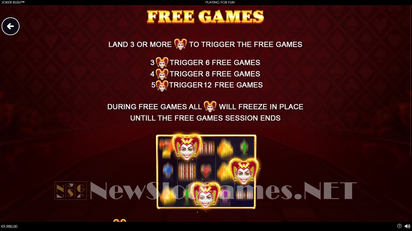 Joker Rush Slot Slot Image in Demo - pic. 7