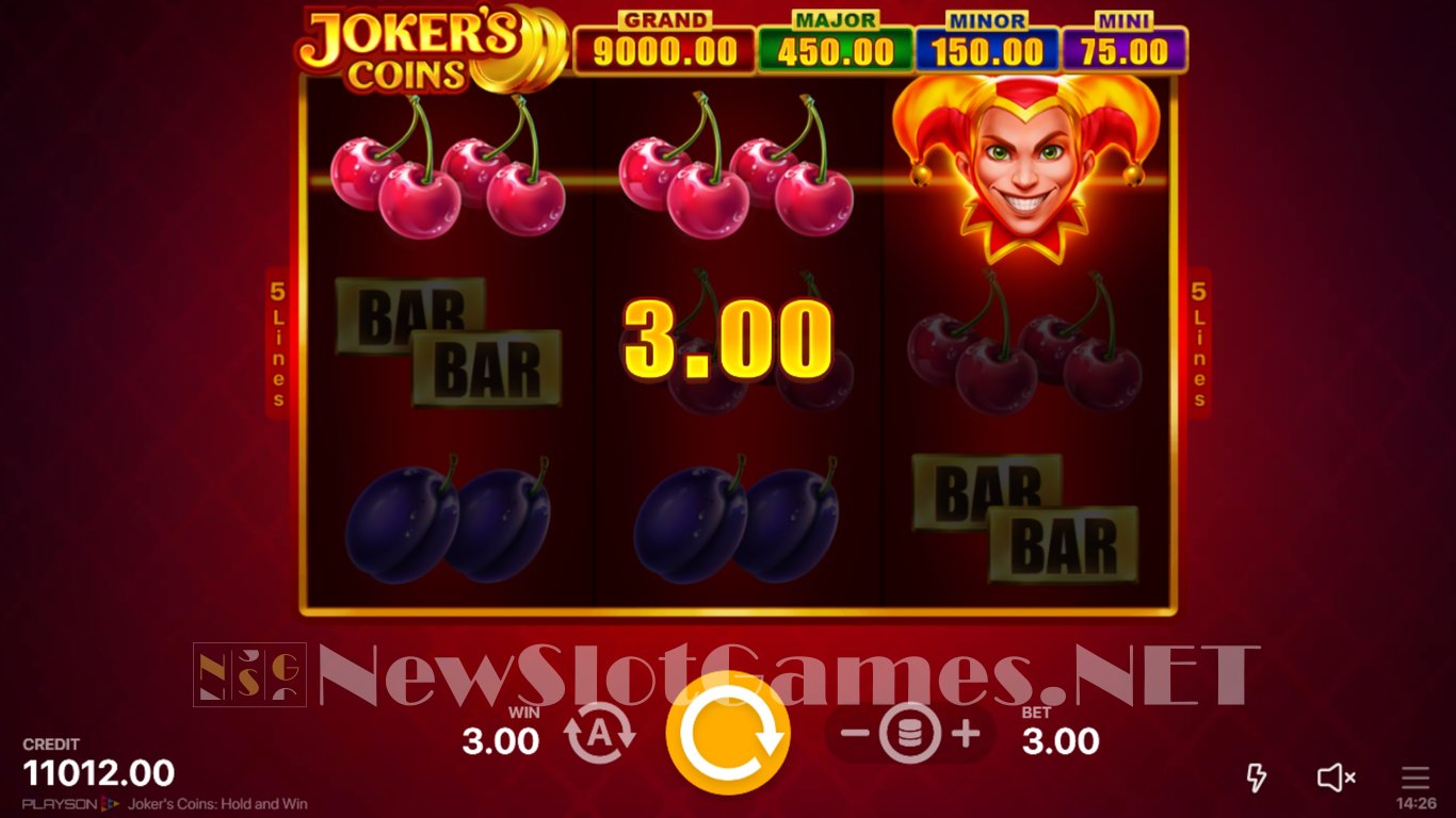 Jokers Coins Hold & Win Slot Slot Image in Demo - pic. 11