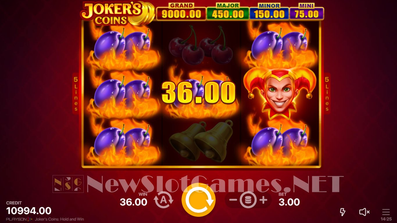 Jokers Coins Hold & Win Slot Slot Image in Demo - pic. 3