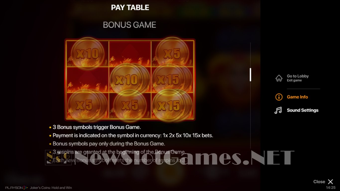 Jokers Coins Hold & Win Slot Slot Image in Demo - pic. 5