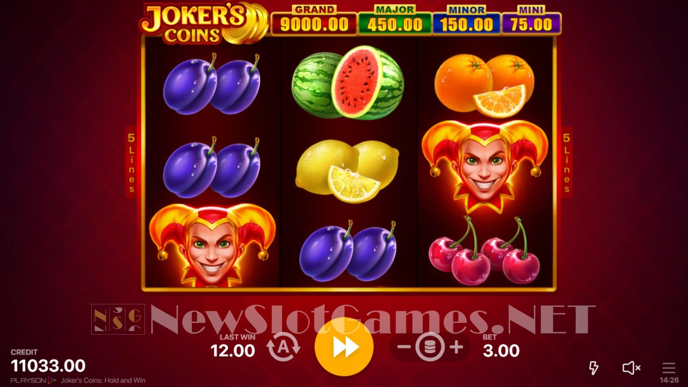 Jokers Coins Hold & Win Slot Slot Image in Demo - pic. 8