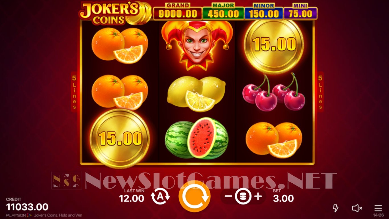 Jokers Coins Hold & Win Slot Slot Image in Demo - pic. 9
