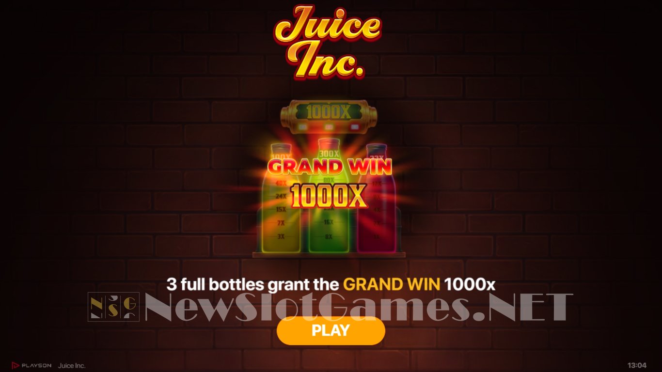 Juice Inc Slot Demo Image