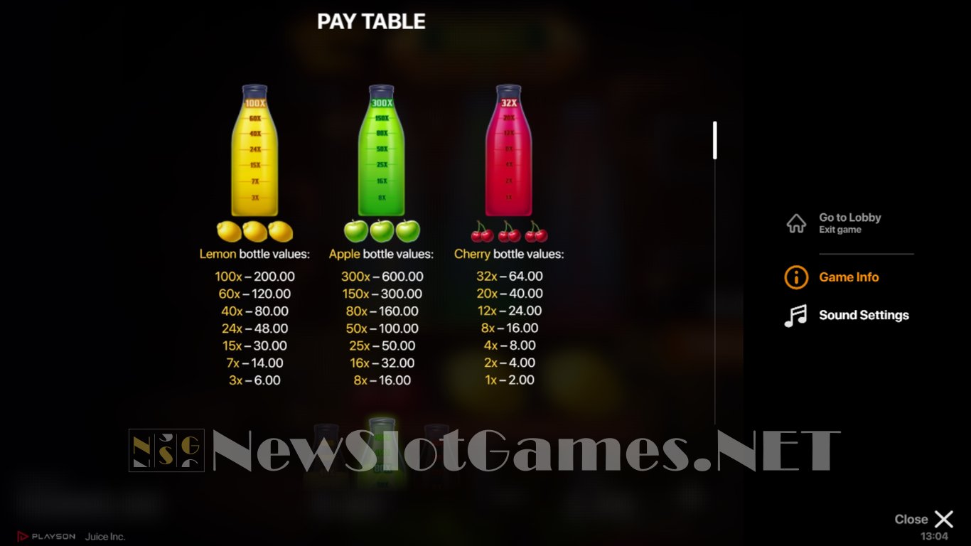 Juice Inc Slot Slot Image in Demo - pic. 4