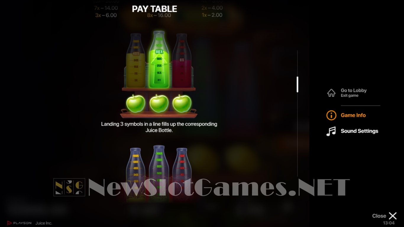 Juice Inc Slot Slot Image in Demo - pic. 5