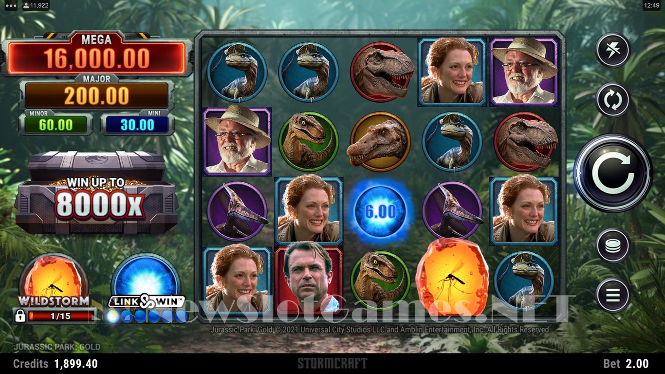 Jurassic Park Gold Slot Slot Image in Demo - pic. 11