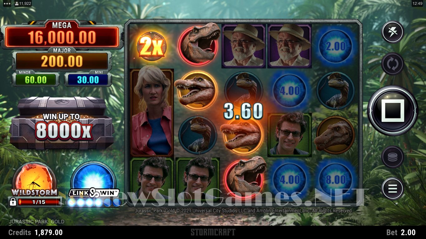 Jurassic Park Gold Slot Slot Image in Demo - pic. 12