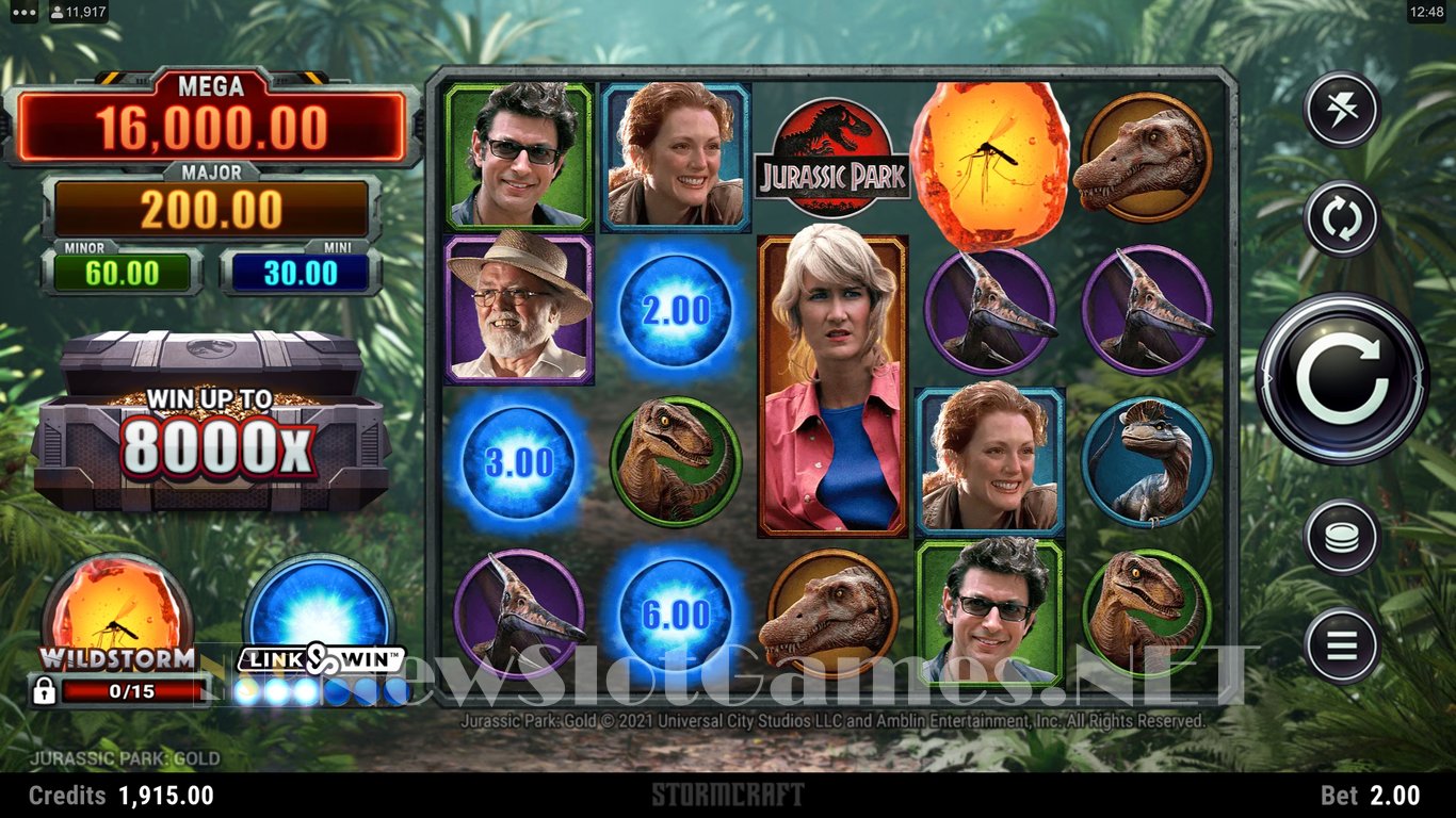 Jurassic Park Gold Slot Slot Image in Demo - pic. 2