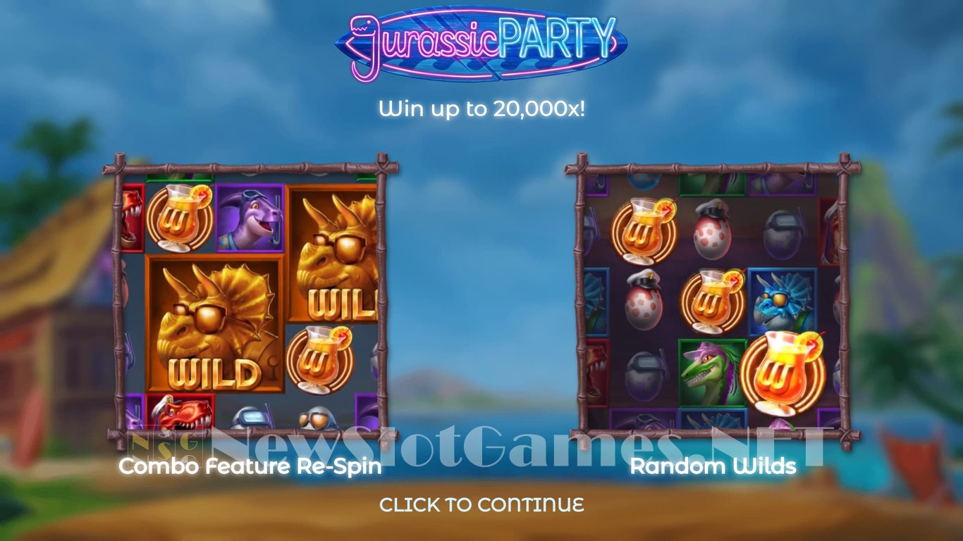 Jurassic Party Slot Demo Image