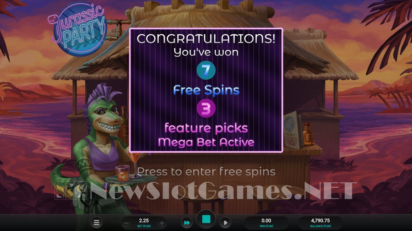 Jurassic Party Slot Slot Image in Demo - pic. 13