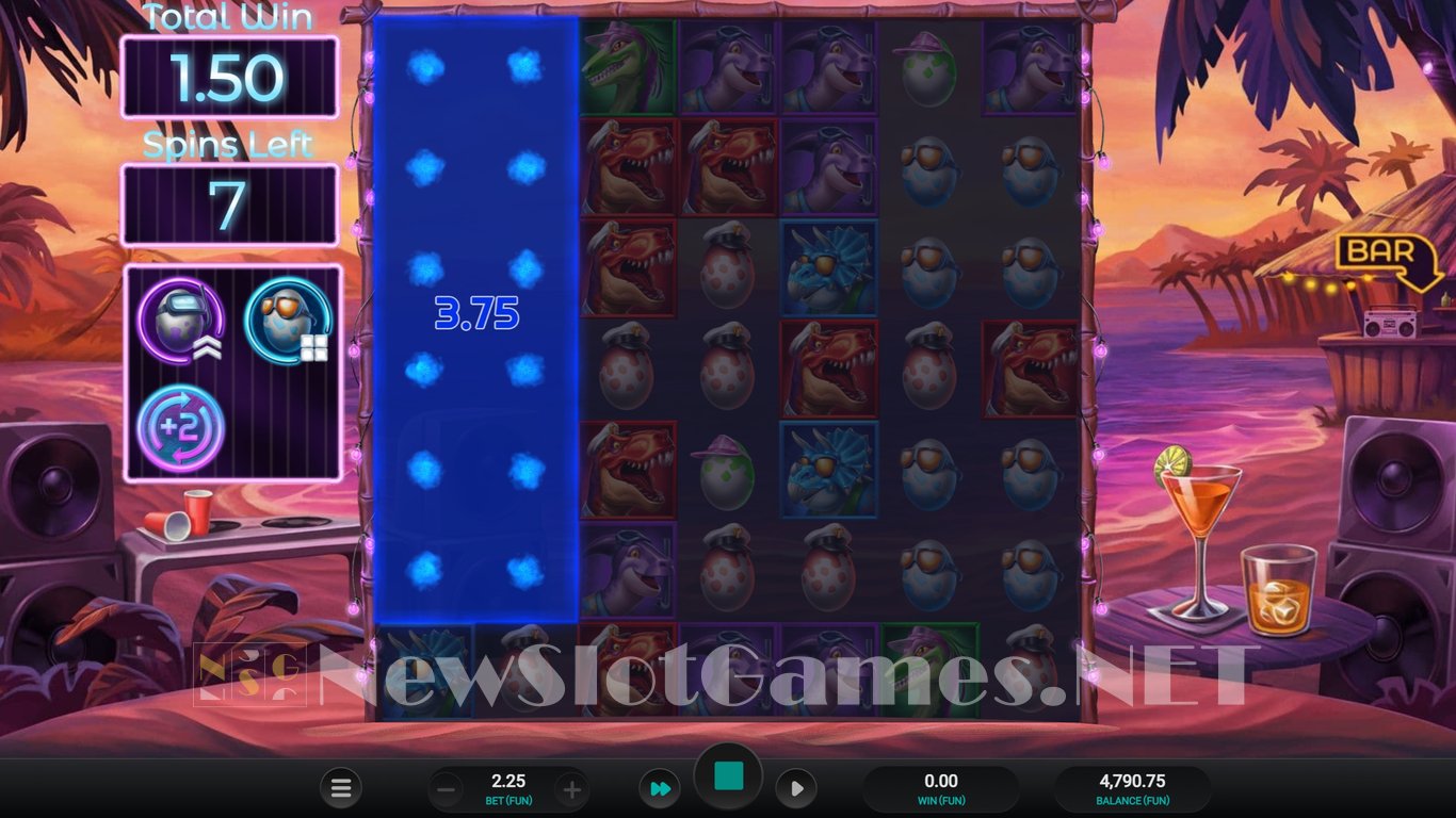 Jurassic Party Slot Slot Image in Demo - pic. 17