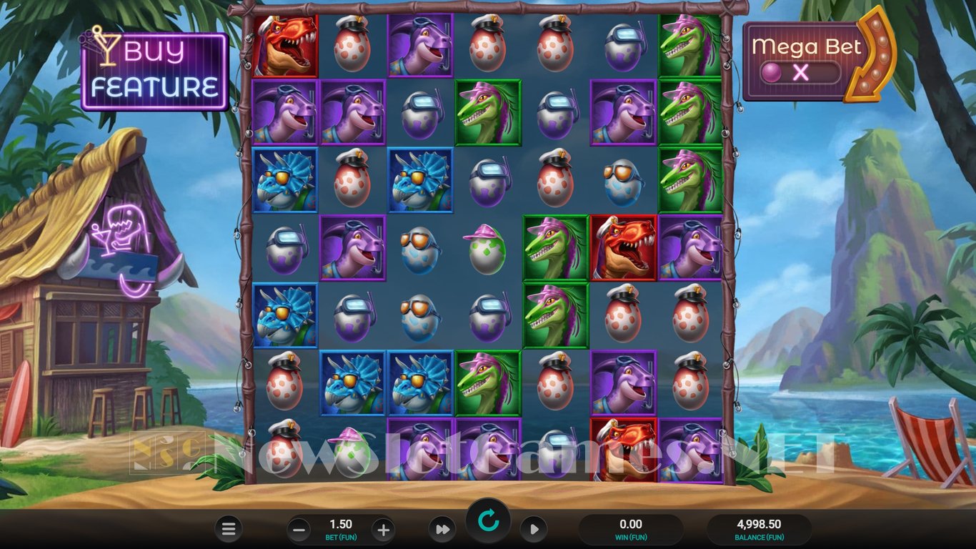 Jurassic Party Slot Slot Image in Demo - pic. 2