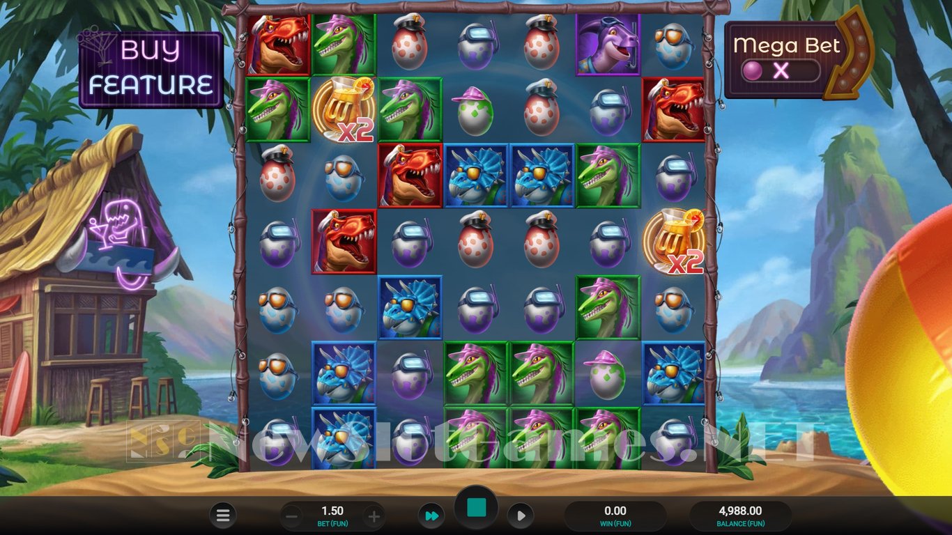 Jurassic Party Slot Slot Image in Demo - pic. 3