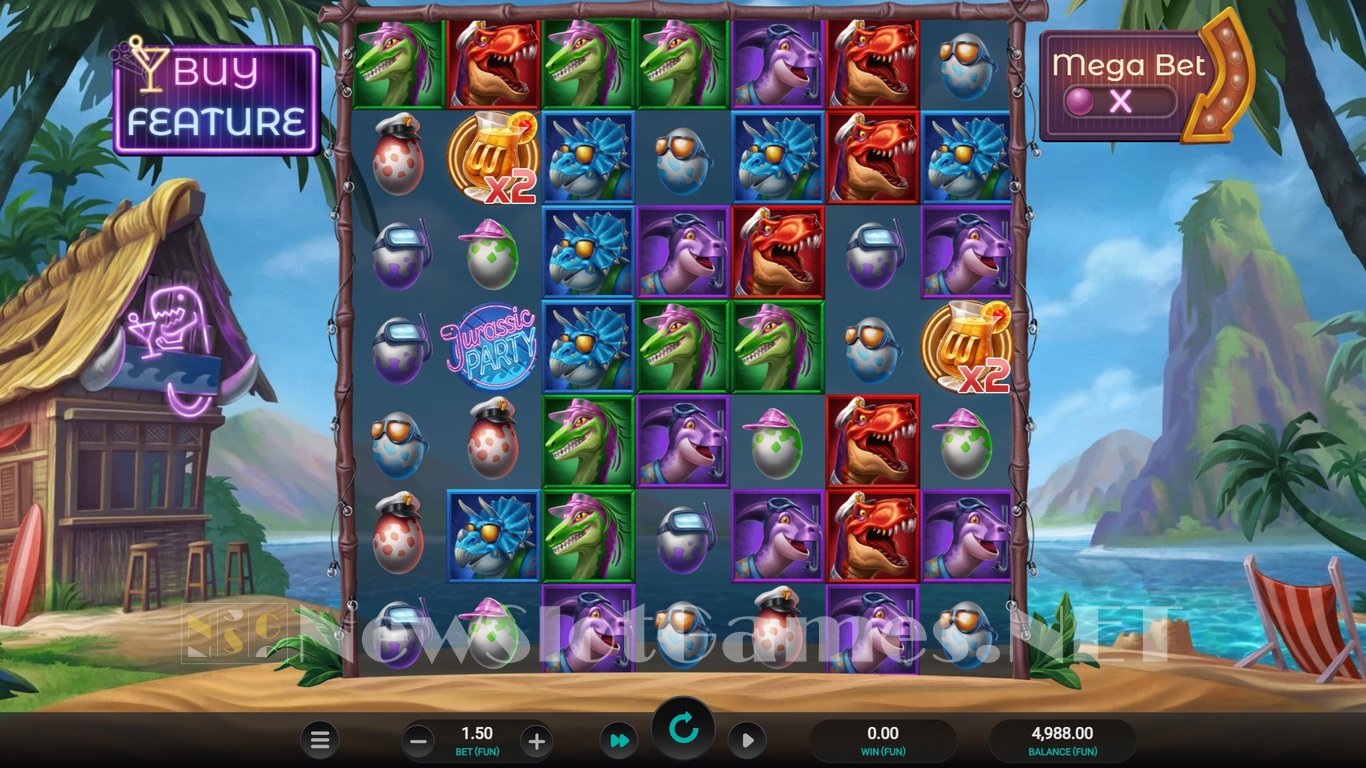 Jurassic Party Slot Slot Image in Demo - pic. 7