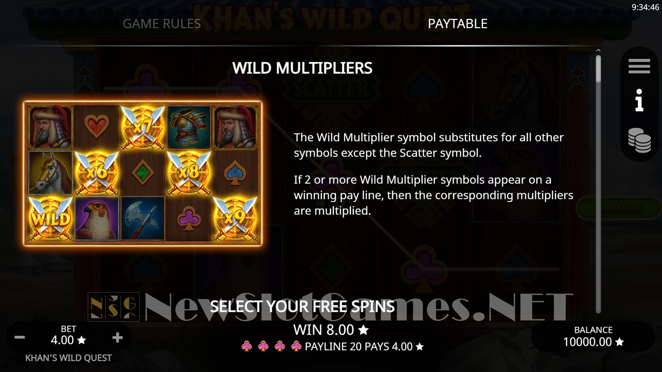 Khans Wild Quest Slot Slot Image in Demo - pic. 3