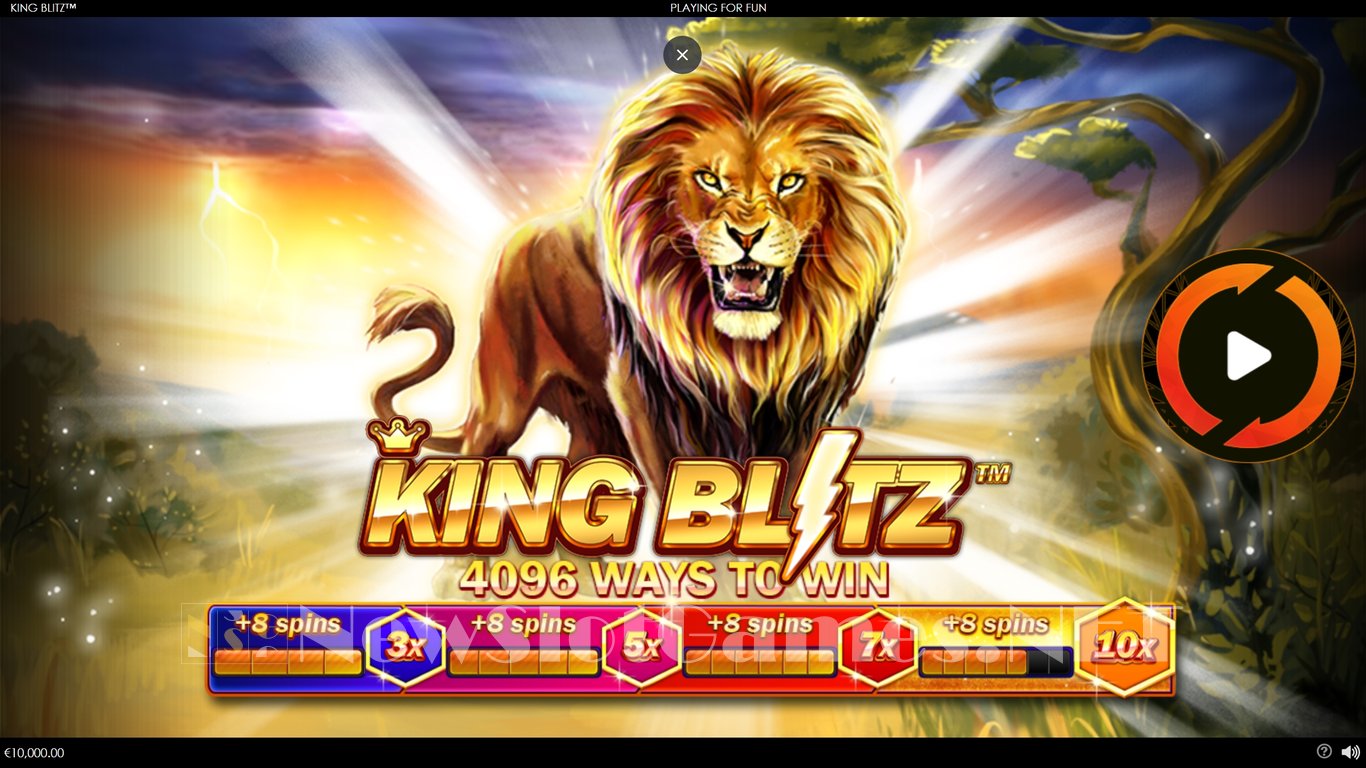 King Blitz Slot Demo Image