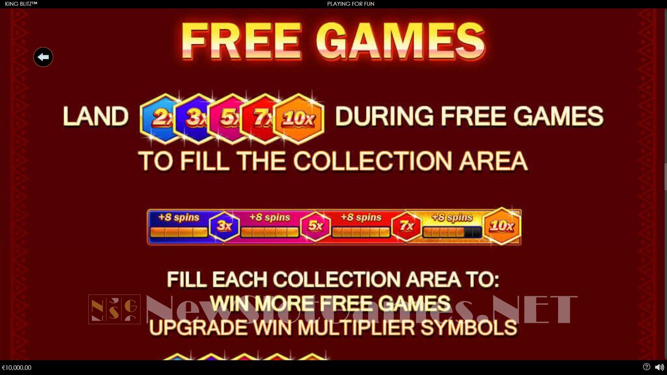 King Blitz Slot Slot Image in Demo - pic. 8