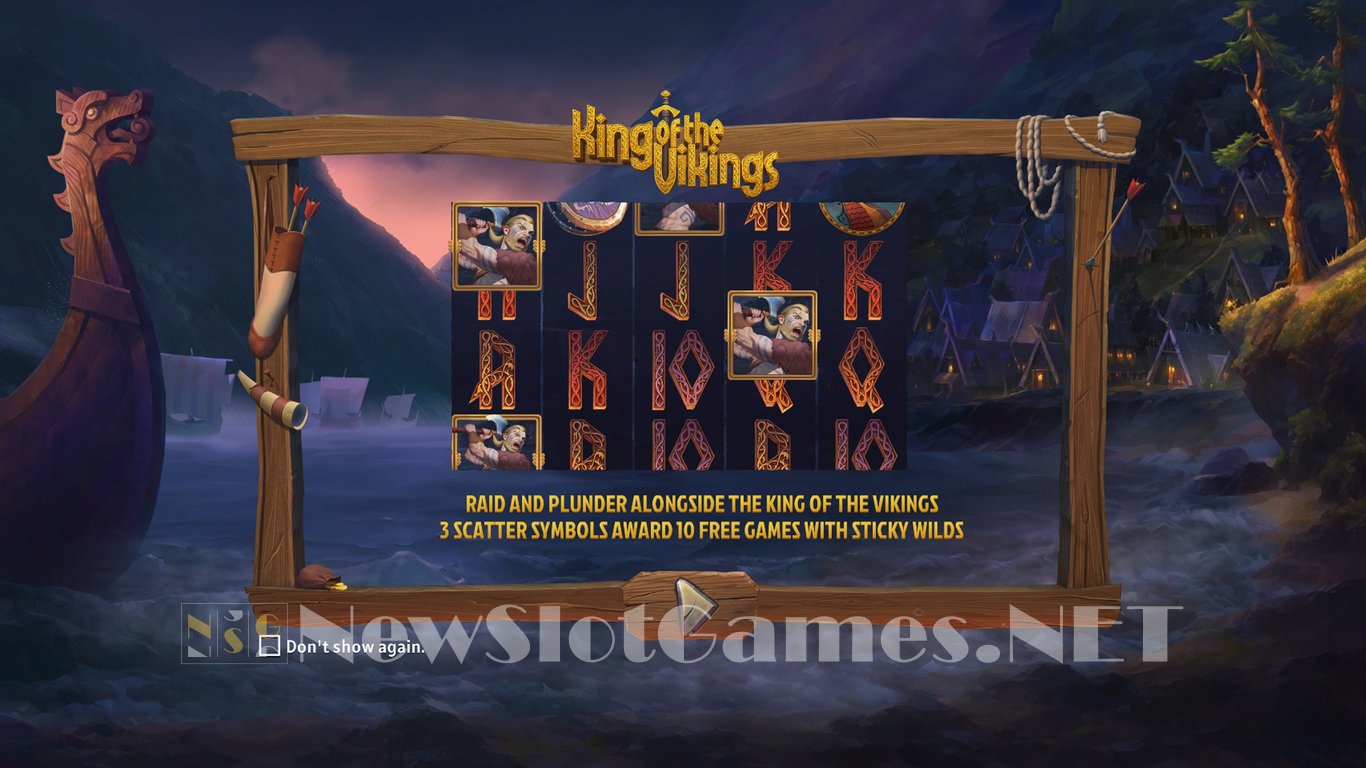 King of the Vikings Slot Demo Image