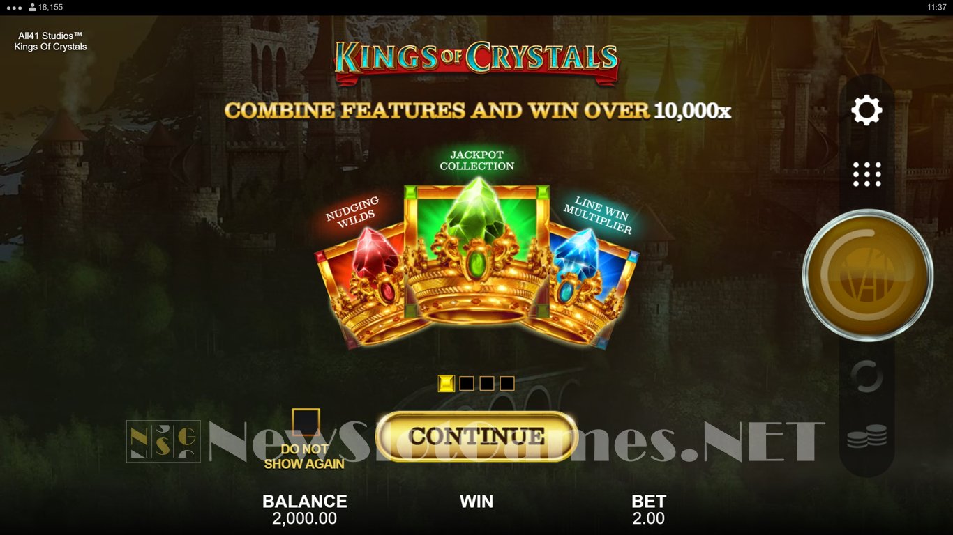 Kings of Crystals Slot Demo Image