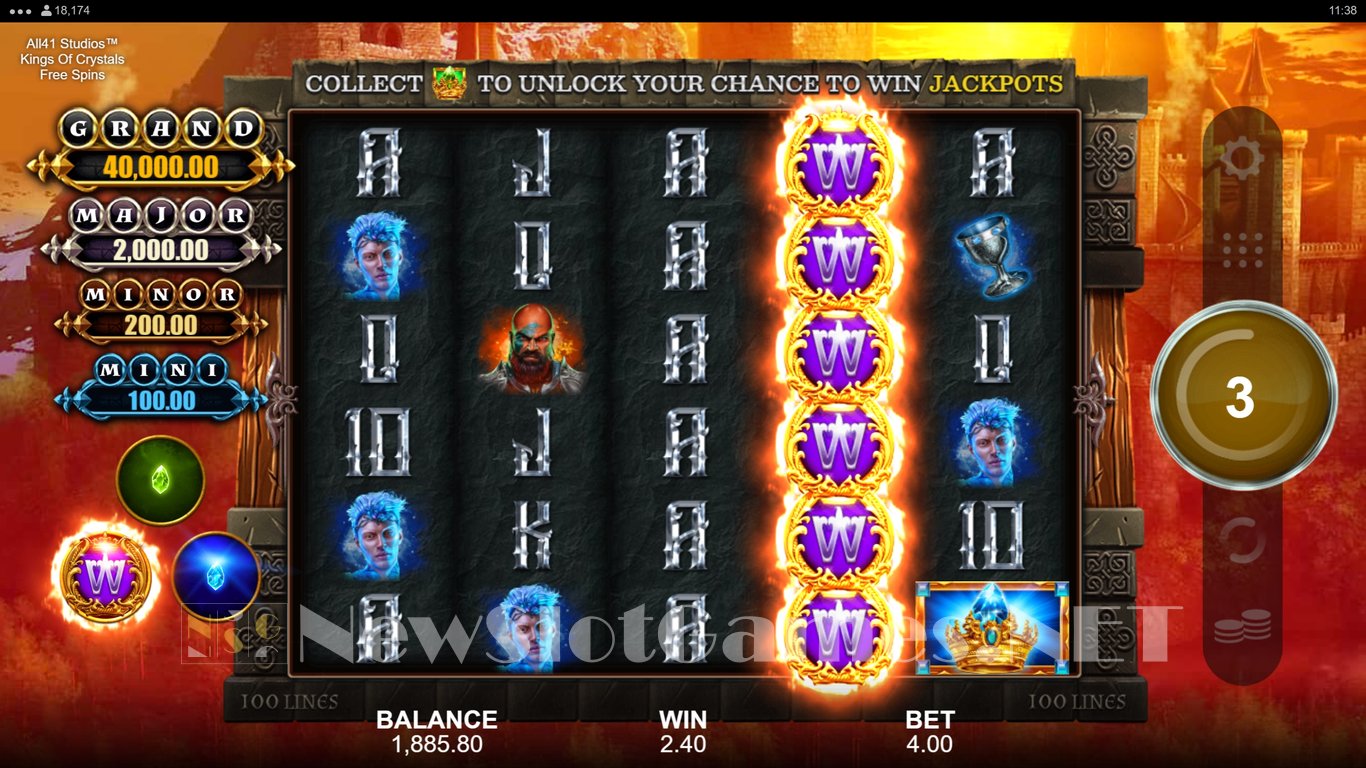 Kings of Crystals Slot Slot Image in Demo - pic. 11