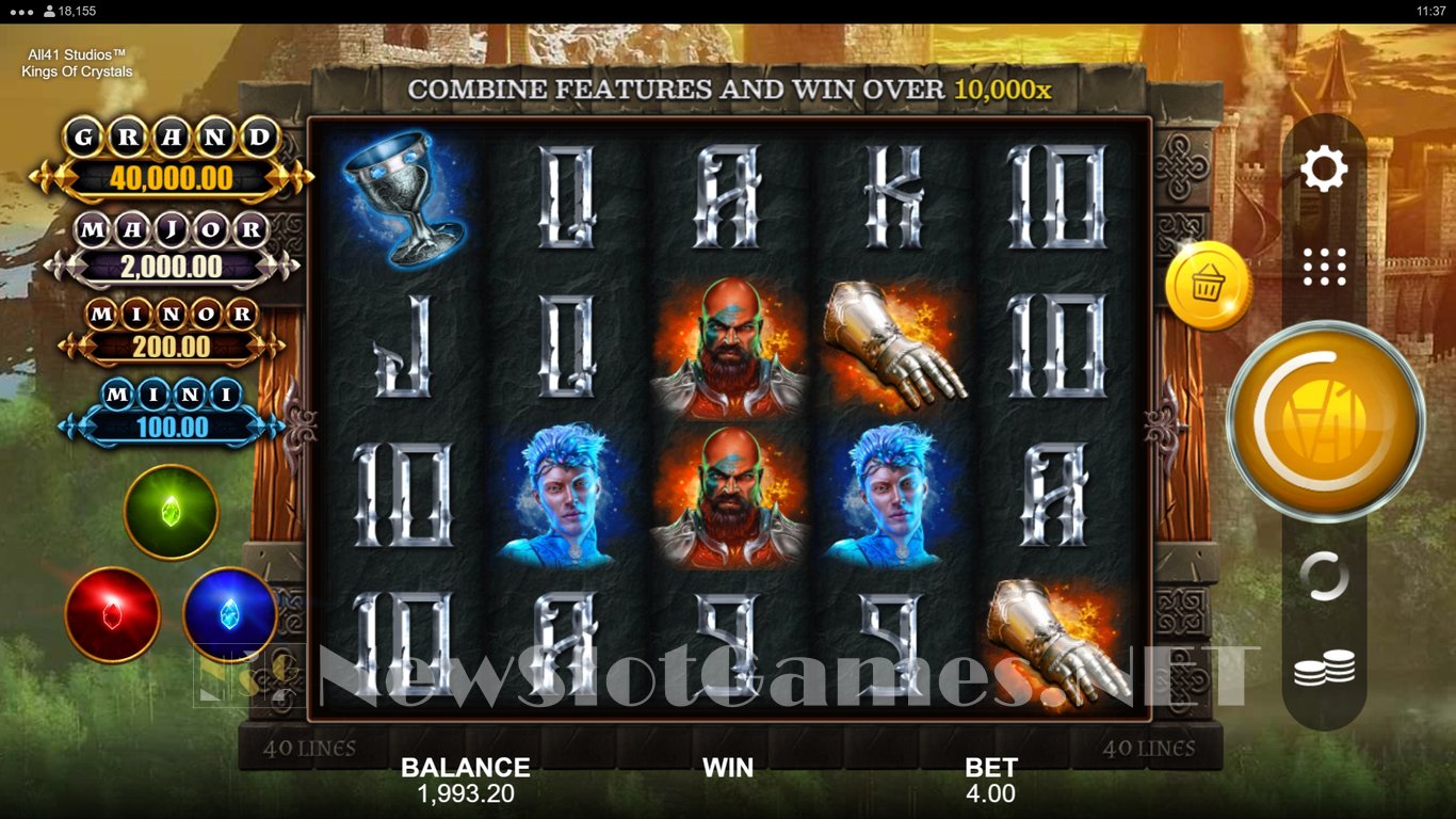 Kings of Crystals Slot Slot Image in Demo - pic. 2
