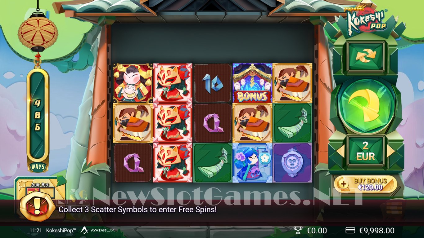 KokeshiPop Slot Slot Image in Demo - pic. 2