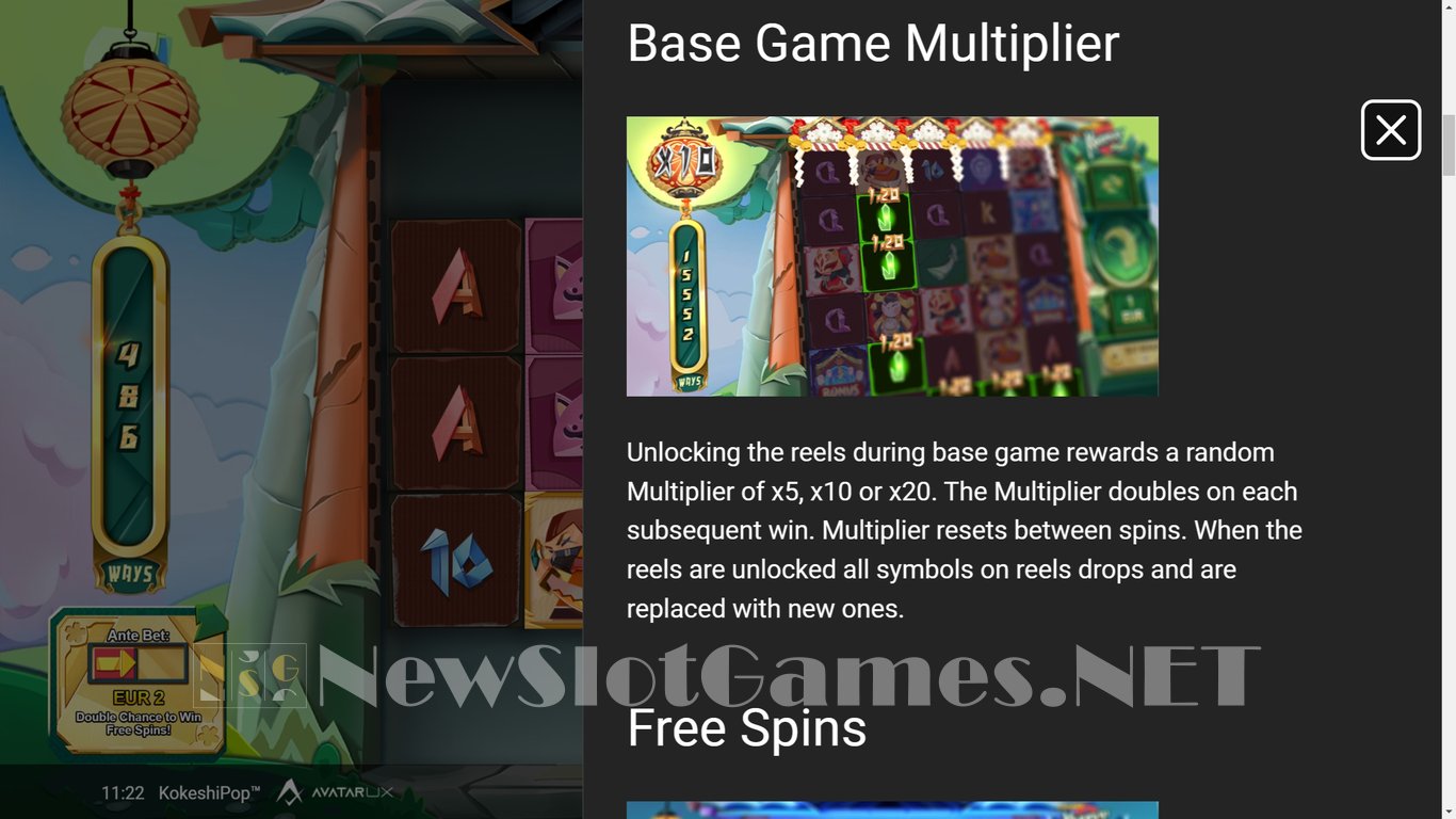 KokeshiPop Slot Slot Image in Demo - pic. 5