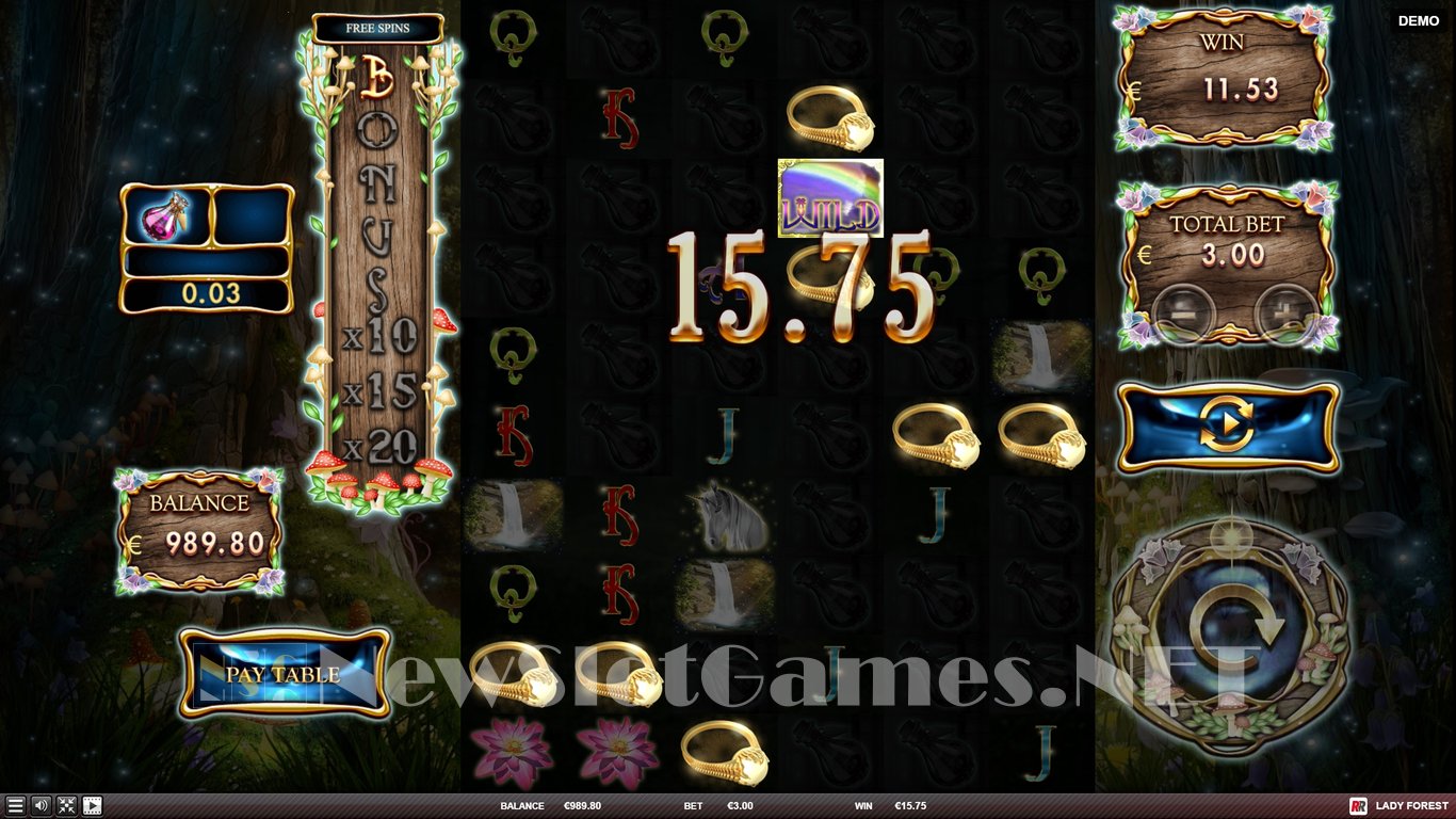 Lady Forest Slot Slot Image in Demo - pic. 6