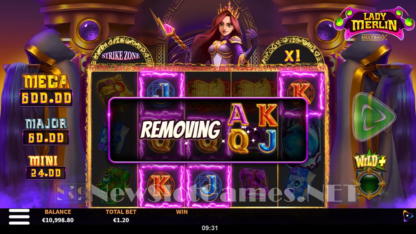 Lady Merlin MultiMax Slot Demo Image