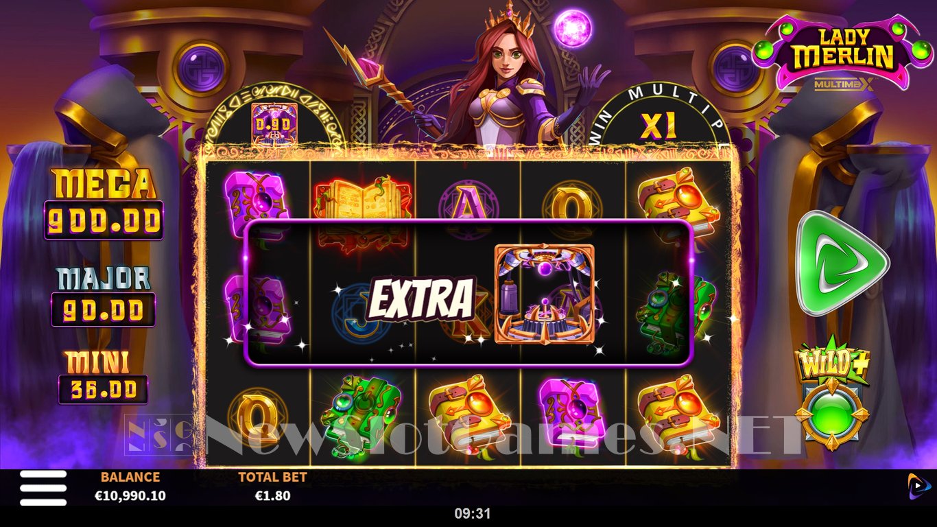 Lady Merlin MultiMax Slot Slot Image in Demo - pic. 10