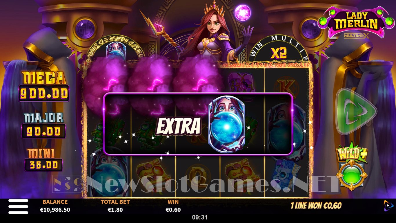 Lady Merlin MultiMax Slot Slot Image in Demo - pic. 11