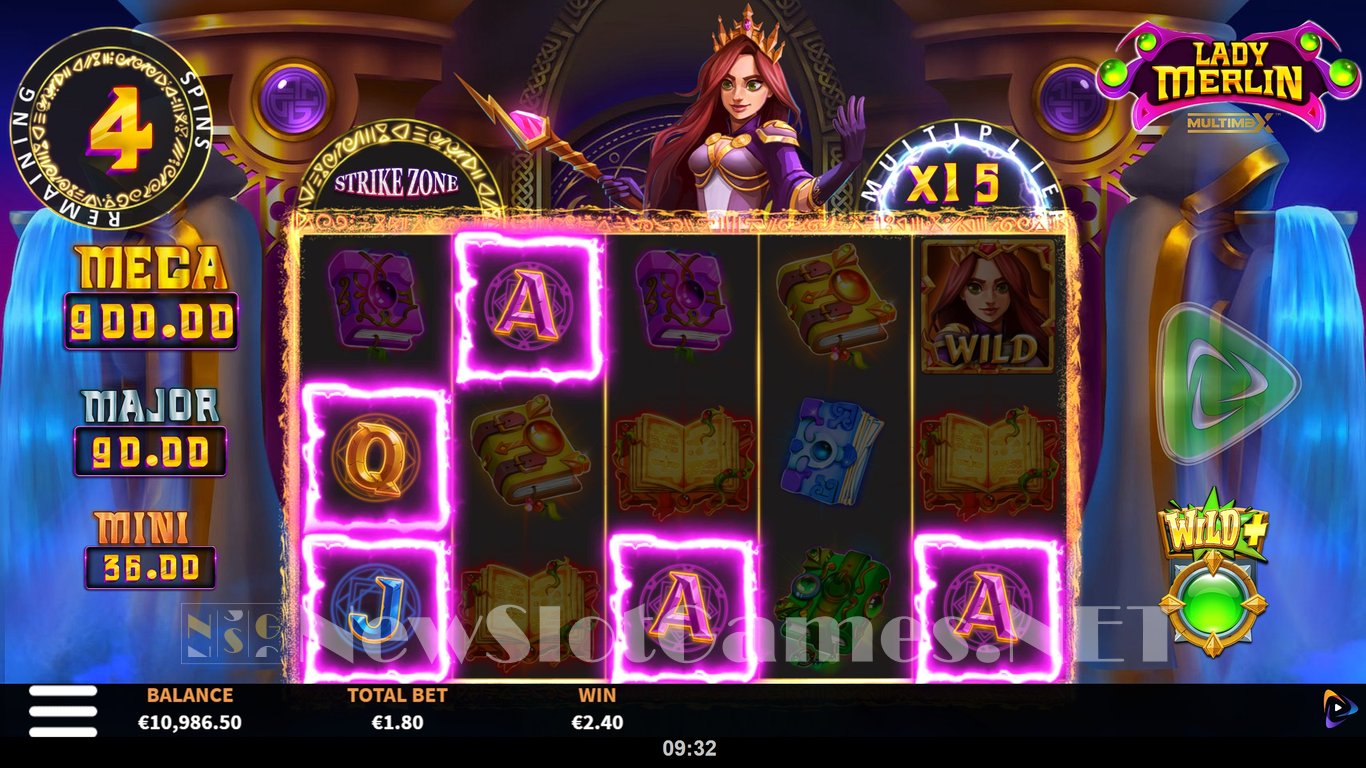 Lady Merlin MultiMax Slot Slot Image in Demo - pic. 14