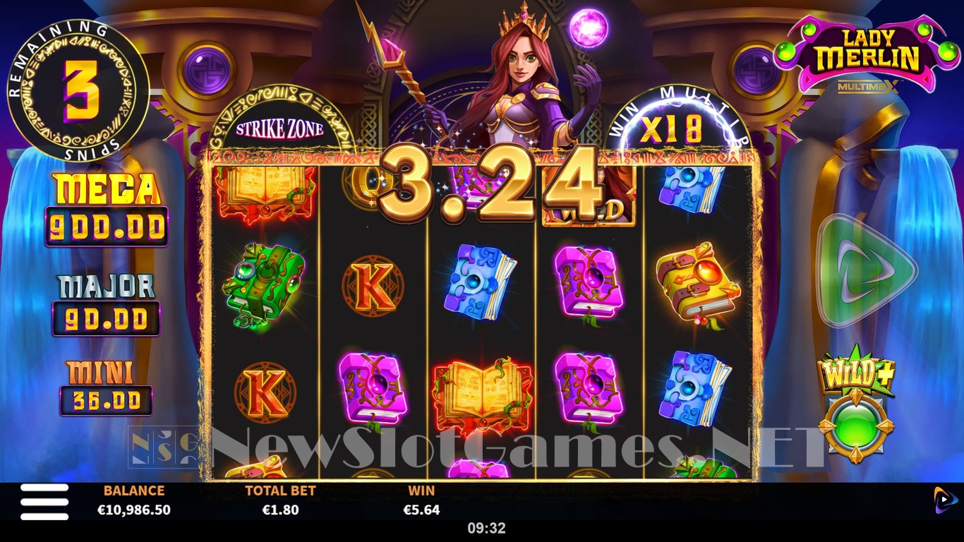 Lady Merlin MultiMax Slot Slot Image in Demo - pic. 15