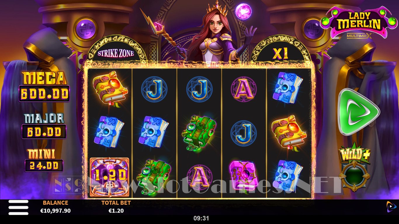 Lady Merlin MultiMax Slot Slot Image in Demo - pic. 3