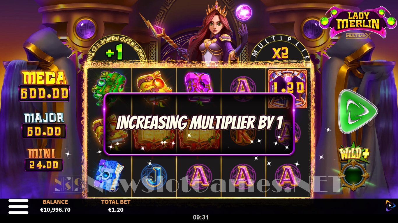 Lady Merlin MultiMax Slot Slot Image in Demo - pic. 8
