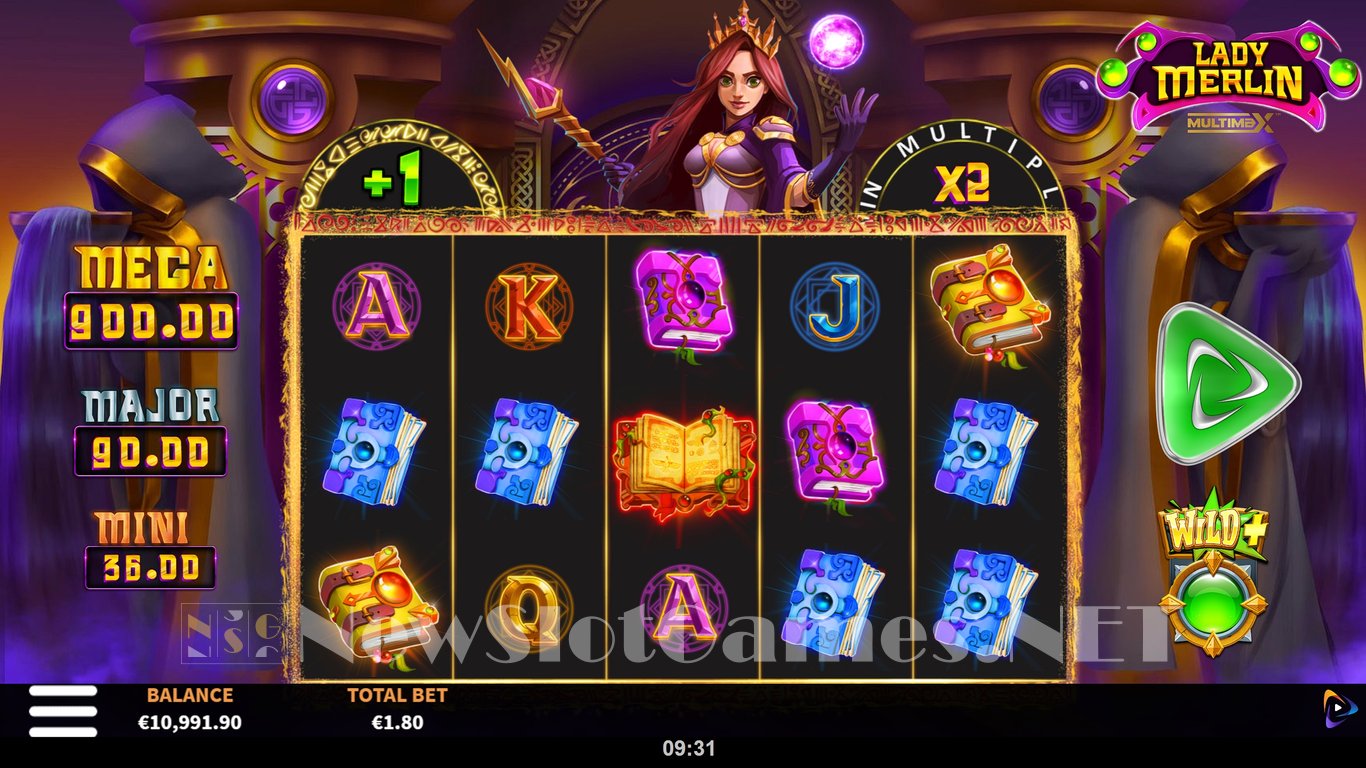 Lady Merlin MultiMax Slot Slot Image in Demo - pic. 9
