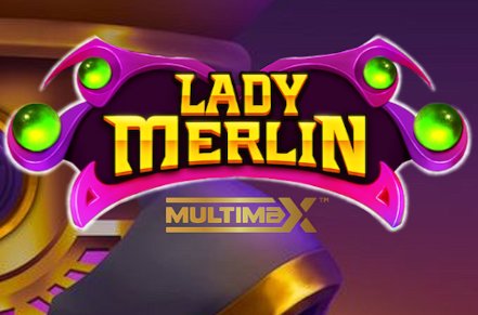 Lady Merlin MultiMax Slot Logo
