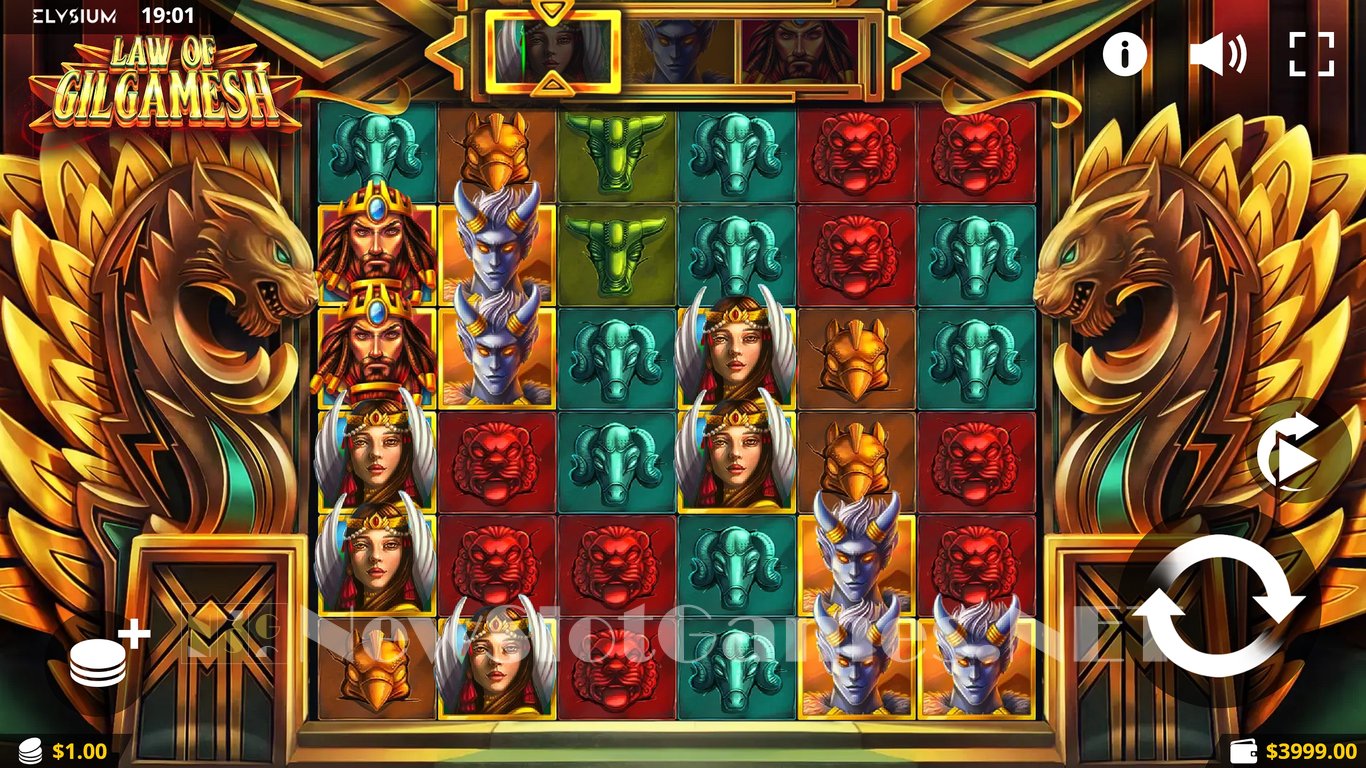 Law of Gilgamesh Slot Demo Image
