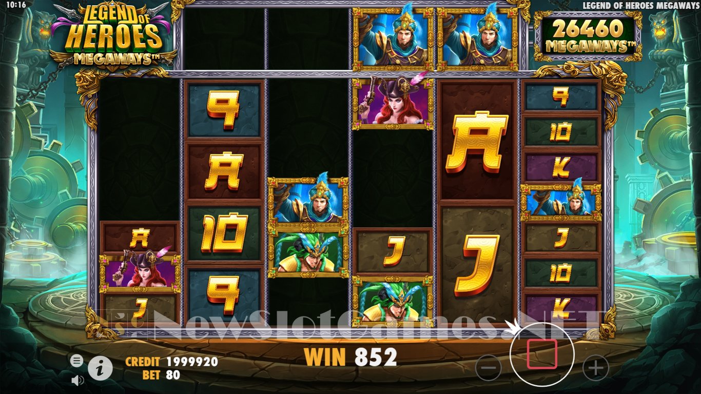 Legend of Heroes Megaways Slot Slot Image in Demo - pic. 2