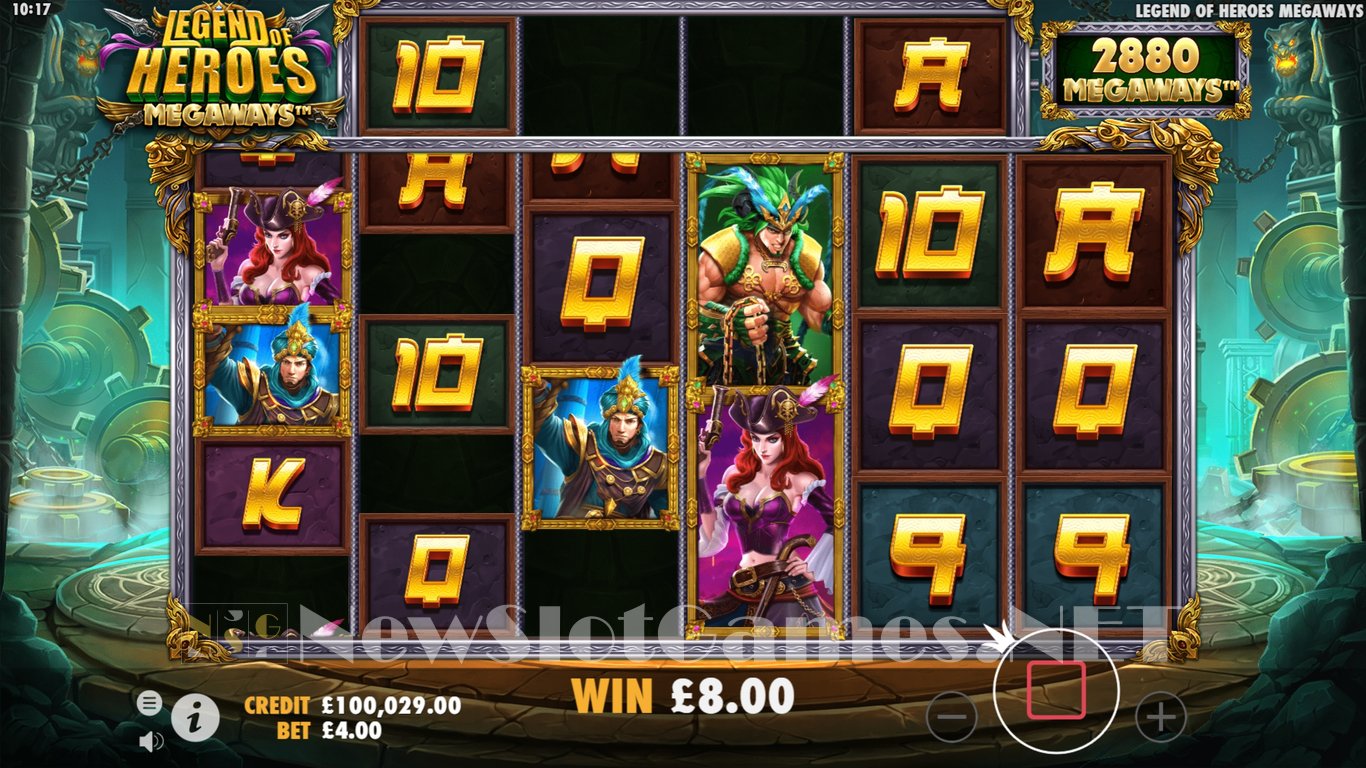 Legend of Heroes Megaways Slot Slot Image in Demo - pic. 8