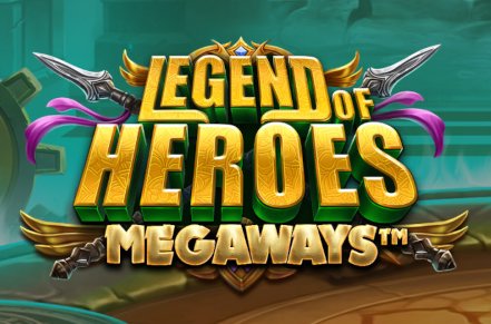Legend of Heroes Megaways Slot Logo
