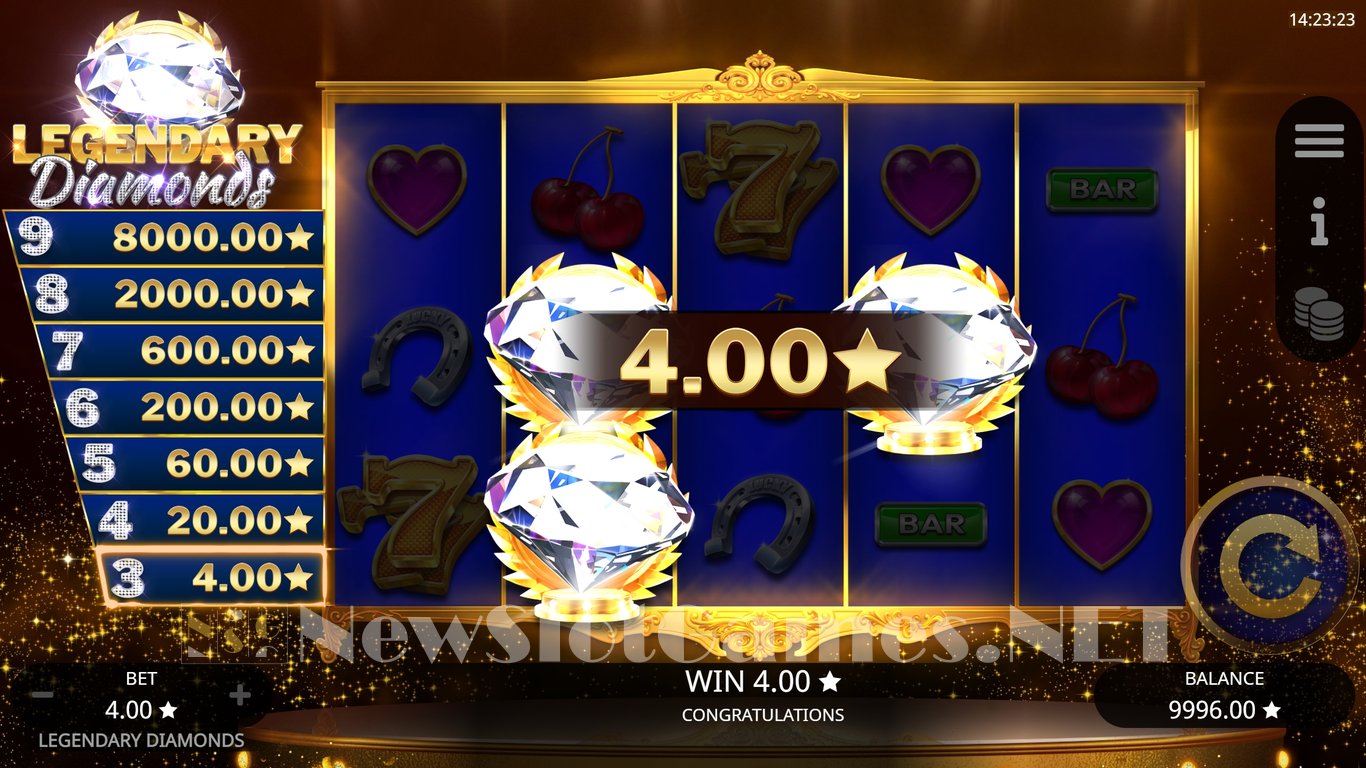 Legendary Diamonds Slot Slot Image in Demo - pic. 2